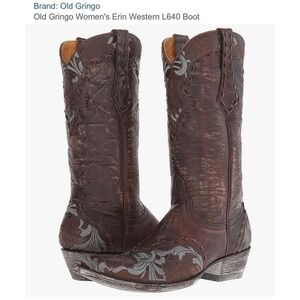 Old Gringo Erin Western Boots Brown Sz 8‎